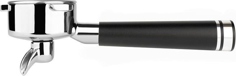 LLQ 54mm Single Spout Portafilter Compatible with Breville Barista Express, Barista Pro, Bambino, and More – 18-20g basket included (Aluminum Flat, 54mm Breville Single Spout) - Image 1